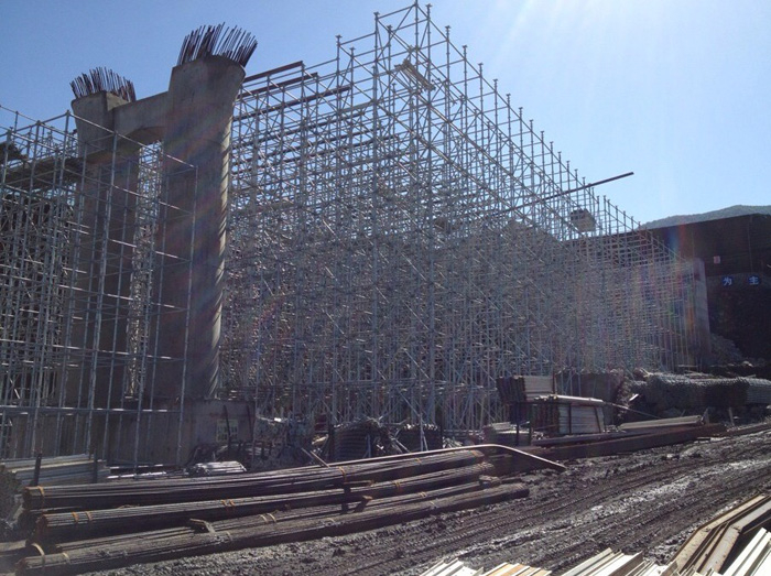 錫林郭勒盟盤扣式腳手架租賃